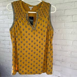 LUCKY BRAND Sleeveless Top